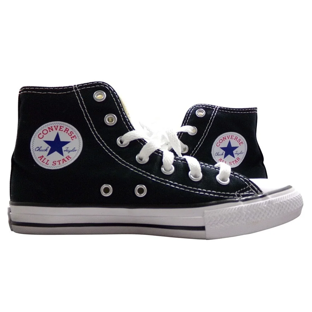 Converse Chuck Taylor All‎ Star High Top Sneakers Black Canvas M2 W4 Kids 2